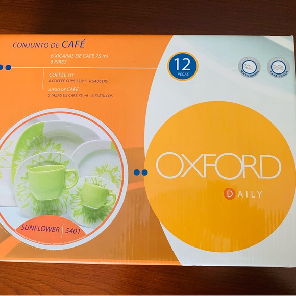 Set of 6 Espresso Turkish Coffee Cups & Saucers Light Green Color 12 Pc Set box - Picture 12 of 14